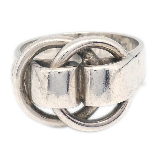 Hermes Ring Silver #53 #13 195144 - Picture 1 of 8